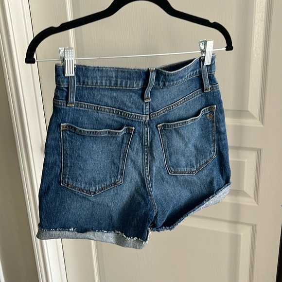 MADEWELL High-Rise Denim Shorts in Malden Wash Size 24 - Picture 4 of 8